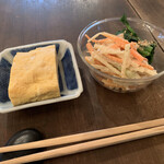 そば舎 あお - お通し