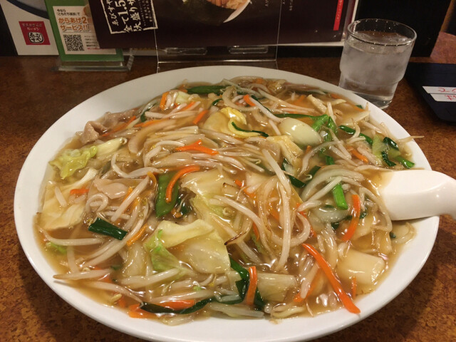 五目あんかけ焼きそば By Nakashiman 東京おぎくぼラーメン ゑびすや 四日市店 近鉄四日市 ラーメン 食べログ