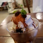 リトルフォートコーヒー - アップです。