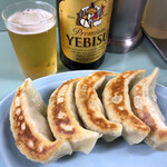 みんみん - みんみん(ビールと餃子)