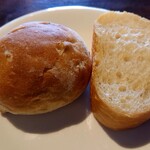 べべドール ガーデン - パスタランチのパン