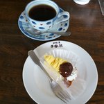 手風琴 - ケーキセット（６３０円）。