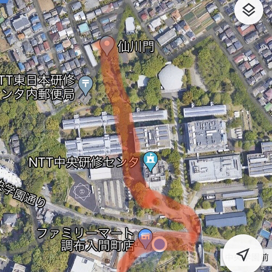 Ntt中央研修センタ 調整場所なファミマ By まめぞう ファミリーマート 調布入間町店 喜多見 その他 食べログ