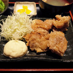 kyuushuumeibutsutometeba - からあげ定食(850円)