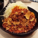 トンテキ食堂8 - 赤辛トンテキ(単品1050円)+ニンニク増し(100円)