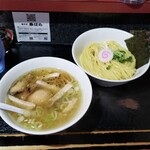 塩そば専門店 桑ばら - 塩生姜つけそば（某日の裏そば）