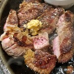 いきなりステーキ - ワイルドステーキ ハンバーグ コンボ