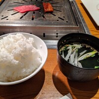 薩摩 牛の蔵 広尾本店 - ごはんとスープ