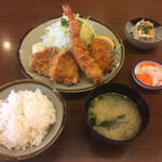 かつ元 - シーフードフライ定食