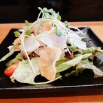 名前のないイタリア料理店 - ランチのサラダ