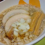 拳10ラーメン - 2016年1月 燕三条背脂煮干しそば