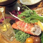 ラ プランシュ - スーパー贅沢ワンプレートのオマール海老