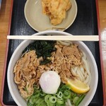 麺処 綿谷 - スペシャルぶっかけ(ひや・大)と鶏天