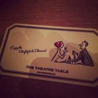 THE THEATRE TABLE - コースター