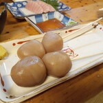 もがみがわ - 山形っぽいもって言ったら玉こんにゃく食べとかな！