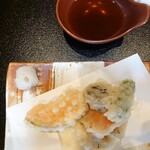 海鮮丼 とろ作 - 野菜天ぷら