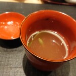 おにく 花柳 - 出汁