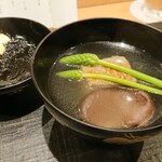 おにく 花柳 - トリュフ豆腐