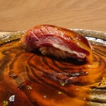 おにく 花柳 - 肉寿司