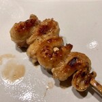 地葉はなれ - 2020.3.  手羽先の先の皮