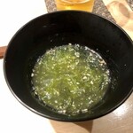 地葉はなれ - 2020.3.  鶏スープ