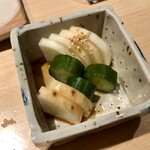 地葉はなれ - 2020.3.  お新香