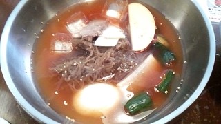 韓国家庭料理 ソウルオモニ - 半冷麺