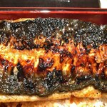 うなぎ時任 - 皮目アップ