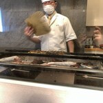 うなぎ時任 - 焼き場