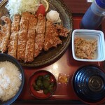 wafuuresutorammarumatsu - ビッグチキンカツ定食
