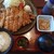 まるまつ - ビッグチキンカツ定食