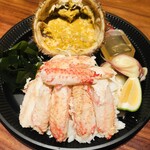 お酒と博多小皿 たなかだ - テイクアウト　毛ガニ