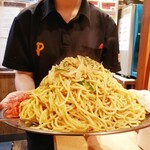 スパゲッティーのパンチョ - 店員さんも大変(^^;