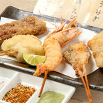 串かつ たこ焼き せいちゃん - 魚5本セット