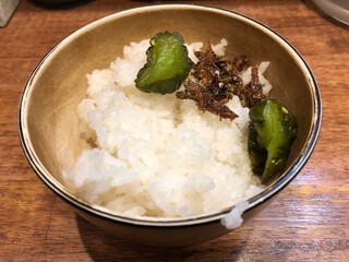 濃厚煮干しそば 麺匠 濱星 - ライスおかわり無料