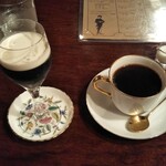 シティーライト - 珈琲の女王（左）コンネンタル  ノアール（右）