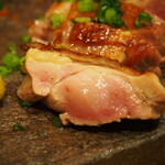 炭火焼鳥 きち蔵 - 料理写真:淡海地鶏 ももたたき