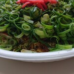 えびすや - 肉玉うどんねぎのせ