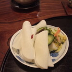 とんかつ桂 - 漬け物