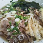 立ち喰いうどんの はじめ - 肉うどん 450円