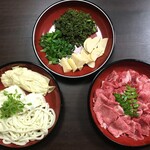 あしや竹園 - 花山椒のしゃぶしゃぶの具材