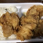 河童唐揚施設 - 唐揚げ(醤油)大盛 650円税別