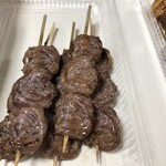 鳥やき串英 - はつ（塩）