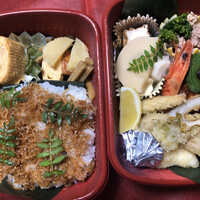 天麩羅くろさわ - いろどり二段重弁当 天麩羅くろさわ - いろどり二段重弁当