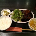 ファイヤーホール4000 - “魅惑の黒酢ソース”酢鶏定食