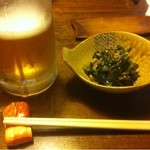 赤とんぼ - 中生５００円＆お通し