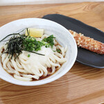 ぶっかけ冷とちくわ天