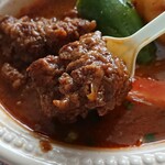 スープカレー店 34 - ジャンギのアップ(2020.04)