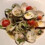 横浜馬車道 旬の肉料理イタリアン オステリア・アウストロ - 2020.4.  蛤とフキノトウのスパゲティーニ
