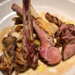 横浜馬車道 旬の肉料理イタリアン オステリア・アウストロ - 2020.4.  乳飲み仔羊のいろいろ部位盛り合わせ